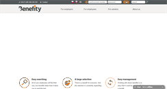 Desktop Screenshot of benefity.cz