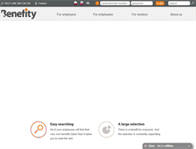 Tablet Screenshot of benefity.cz